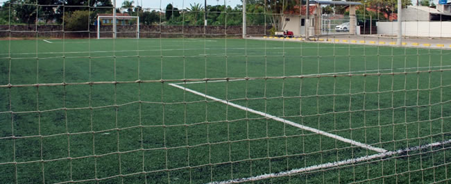 reserva par o campo de futebol